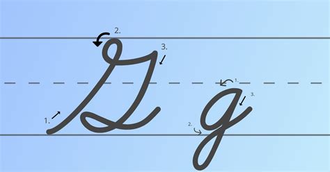 what does g look like in cursive|How to Write in Cursive (with Pictures) .
